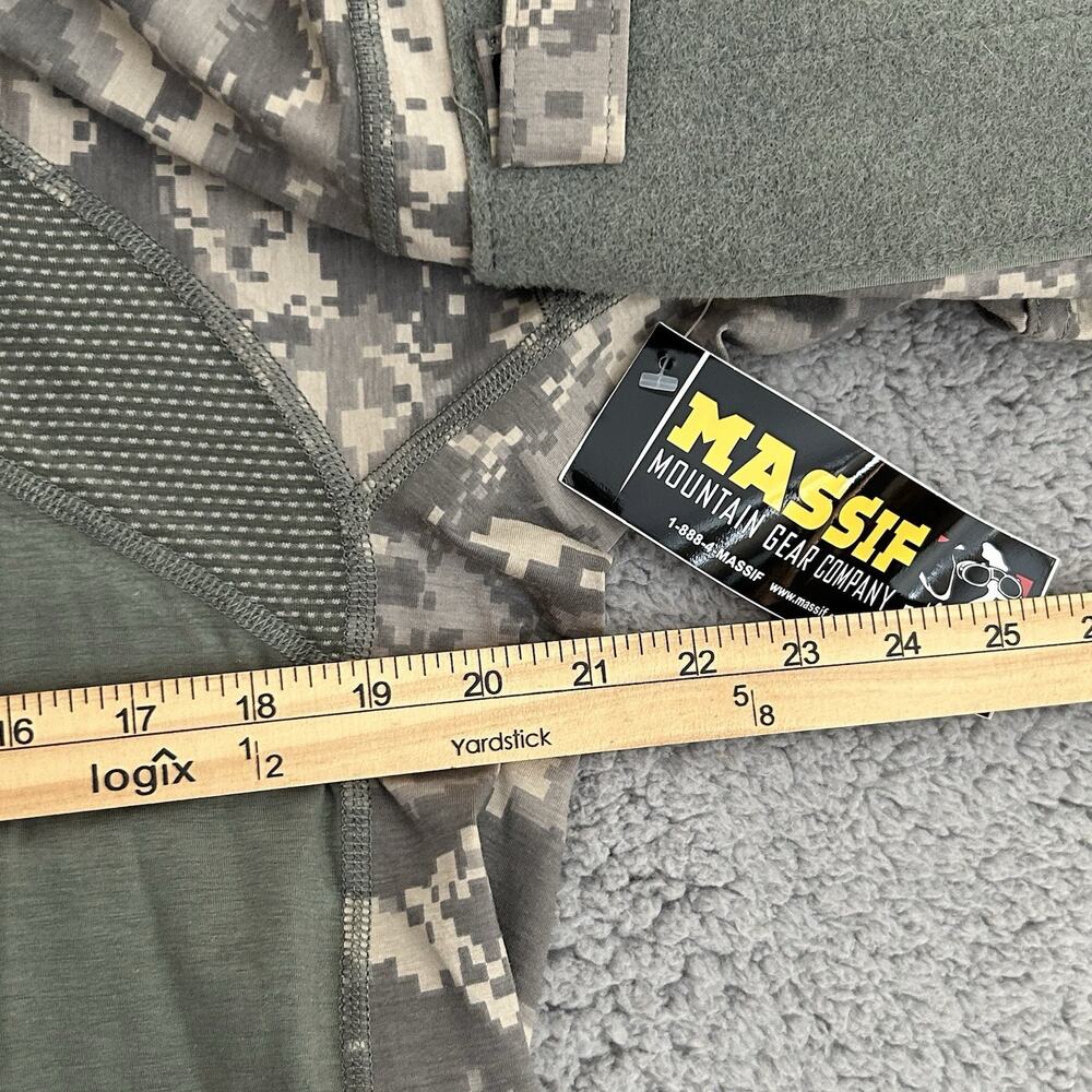 Massif US Military Army Combat Shirt Flame Res. Mens XL Camo Long Sleeve NWT - Picture 7 of 10